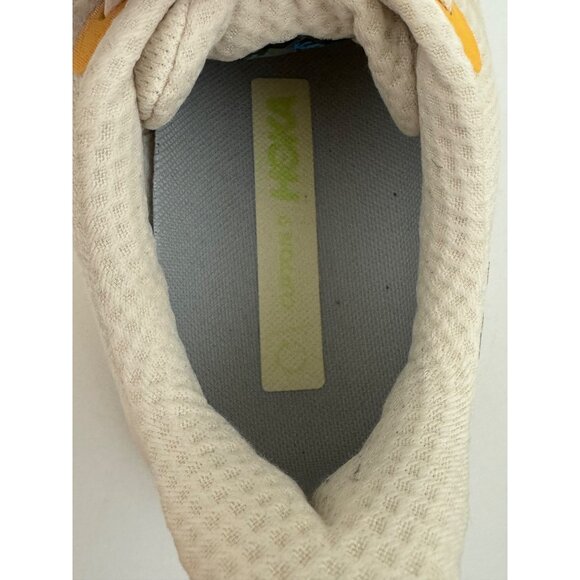 Hoka Cream and Orange Athletic Shoes - Picture 11 of 13